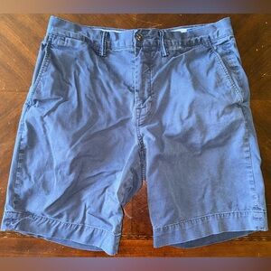 Polo Ralph Lauren Navy Flat Front Shorts